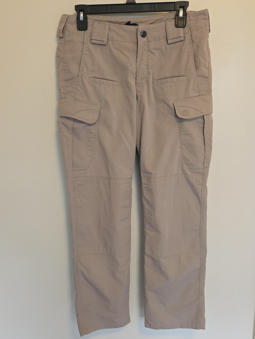 5.11 Tactical Women Stryke Pants Tan 6 Snap Closure Utility Cargo Pockets Hiking